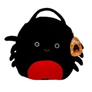 Squishmallows Bella the Spider Halloween Plush Treat Bucket Bag 12” 2022 Rare